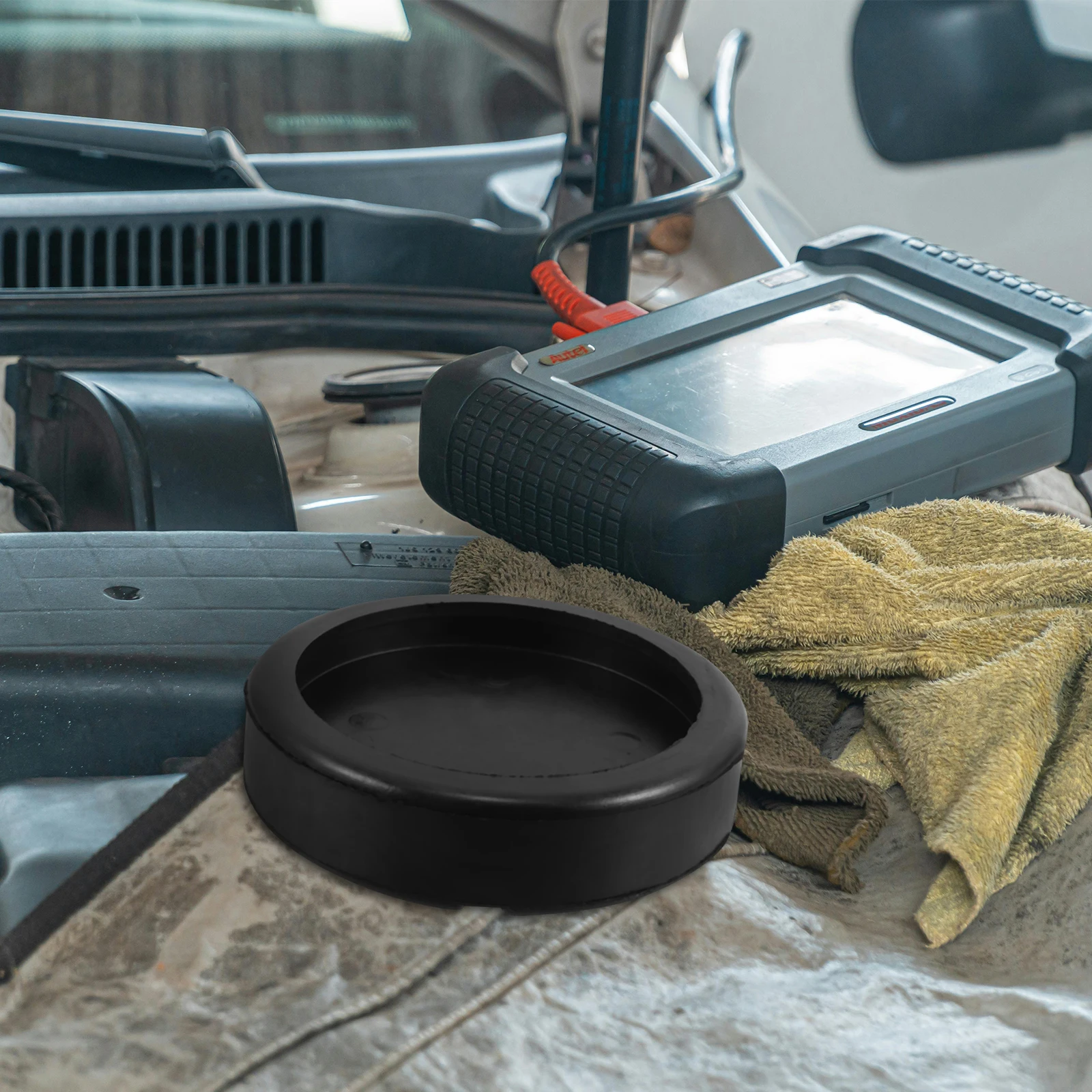 

Universal Durable Anti-Slip Car Mats Support Pads For Trolley Wheelchair Spare Parts Round Rubber Blocks Shock Absorption