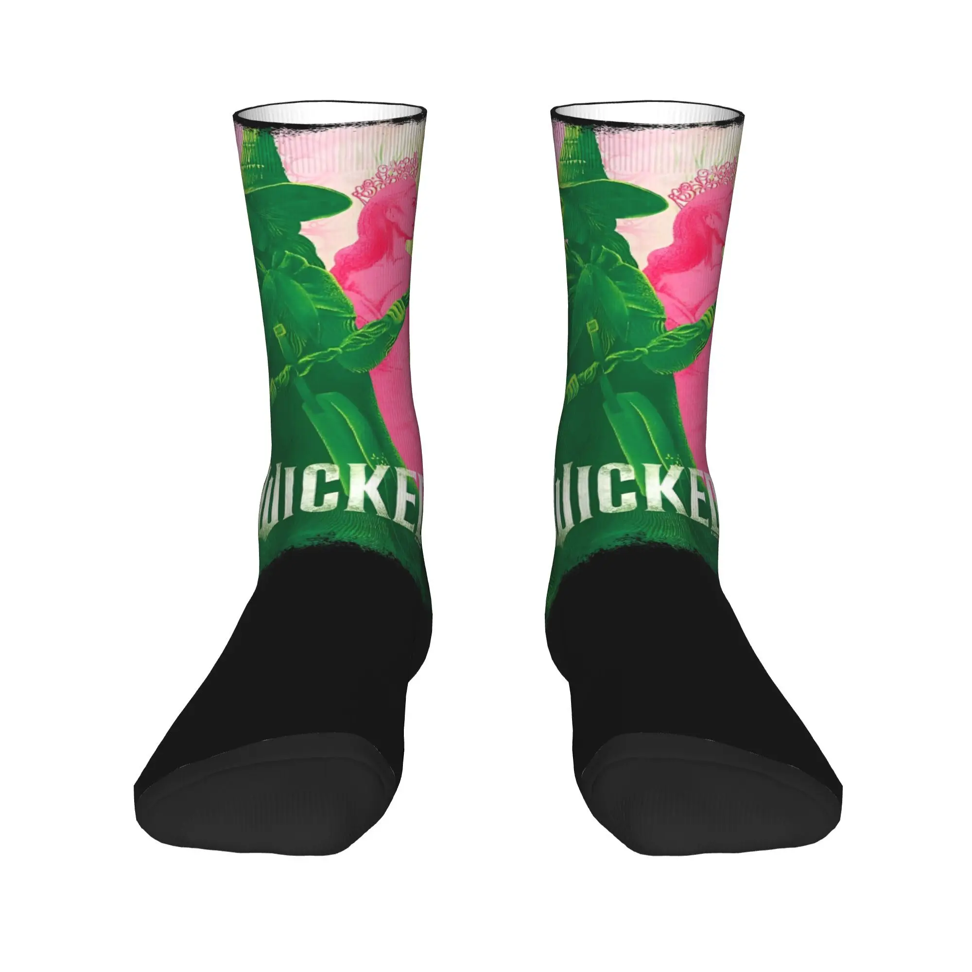 Unisex Wicked Elphaba & Glinda Tonal Accessories Socks Musical Movie 2024 Cozy Socks Soft For Daily Wear