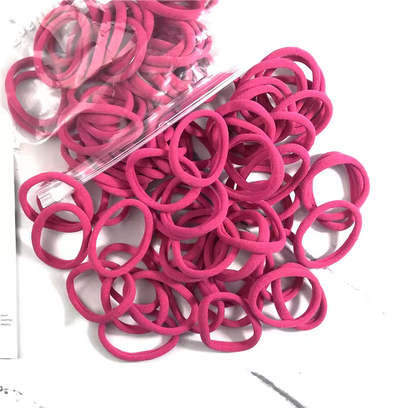 20/50PCS/Set Hair Bands for Women Girl Basic Hair Rubber Ties Ropes 4cm Simple Elastic Headband Hair Accessories Ponytail Holder - Image 33