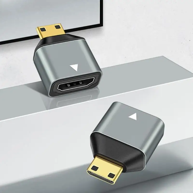 LXAA FEMAL FEIM MINI MEN MÄNNLICHEN ADAPTER 60 Hz Aluminiumlegierungswandler für Laptops -Projektoren