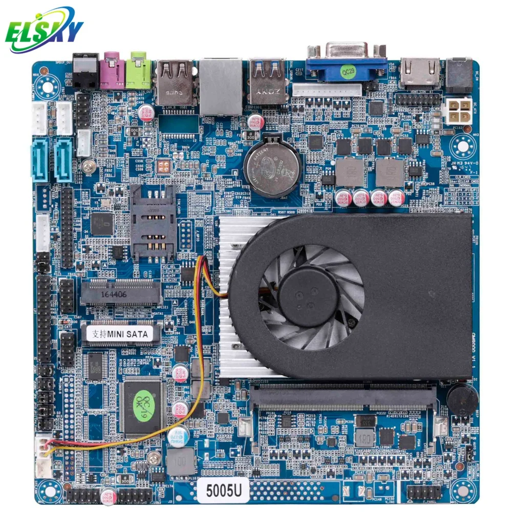 1150 CPU (I3/I5/I7) H81 B85 Haswell Motherboards Based Mini-ITX Plus 6x COM,Dual Lan Motherboard ELSKY 4