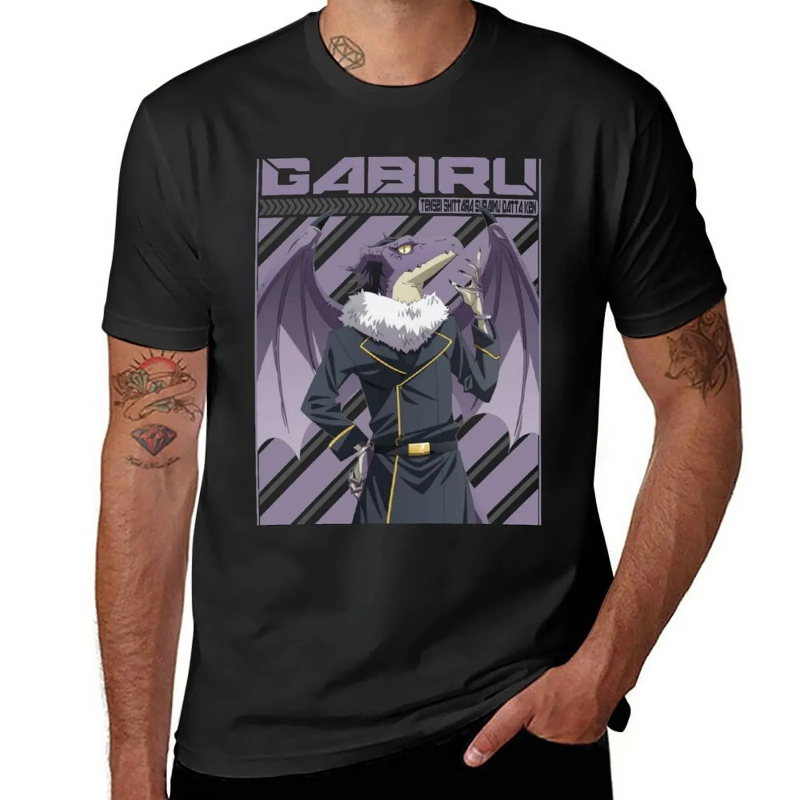 

New THAT TIME I GOT REINCARNATED AS SLIME GABIRU T-Shirt black t shirts oversized t shirt Tee shirt men t shirts