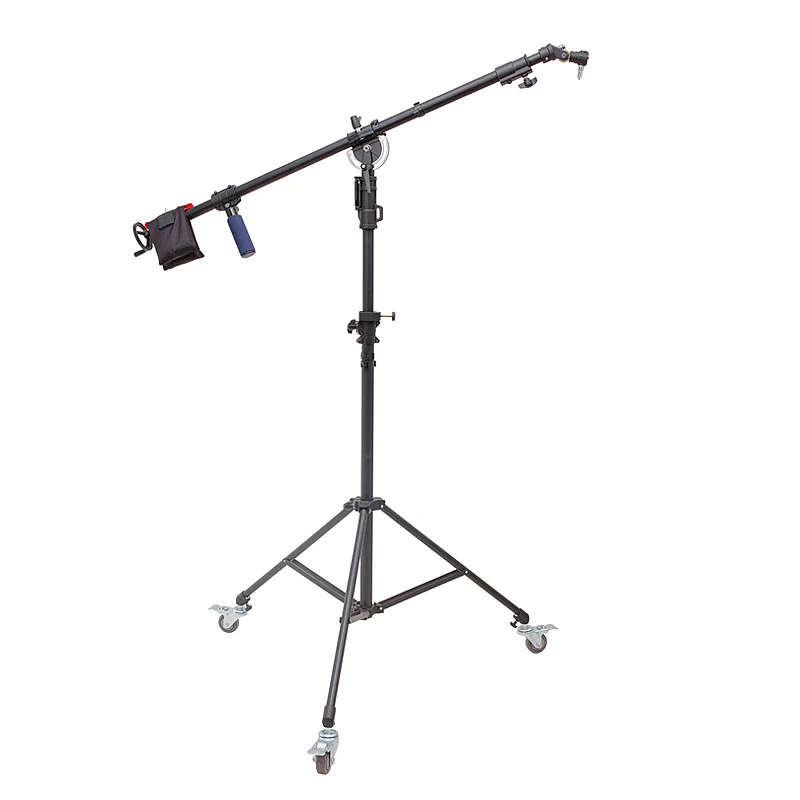 Professional Heavy Duty Studio Tripod Hand Cranked Magic Arm Light Stand for Film Movie