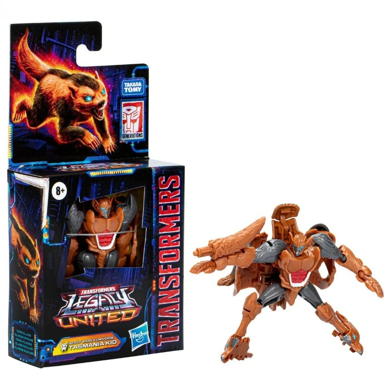 Takara Tomy Transformers toys, Legacy United Beast Wars II, universo Tasmania kid, modelo genuino, figura de acción, regalos