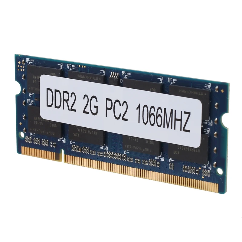 DDR2 2GB ذاكرة عشوائية Ram الكمبيوتر المحمول 1066Mhz PC2 8500 SODIMM 1.8 فولت 200 دبابيس لذاكرة الكمبيوتر المحمول AMD