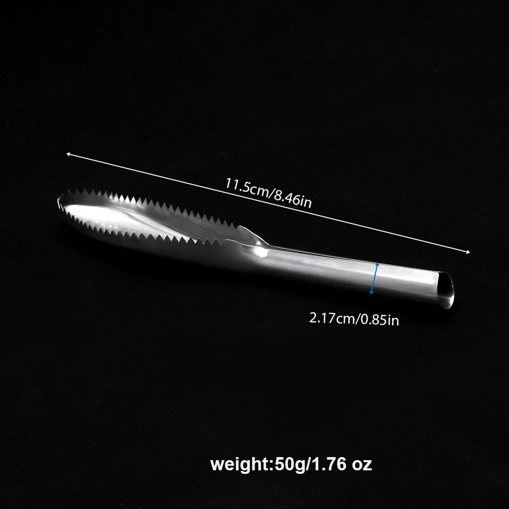 1 piece of stainless steel fish scale scraper, manual fish brush tool, descaling machine, fish scale remover