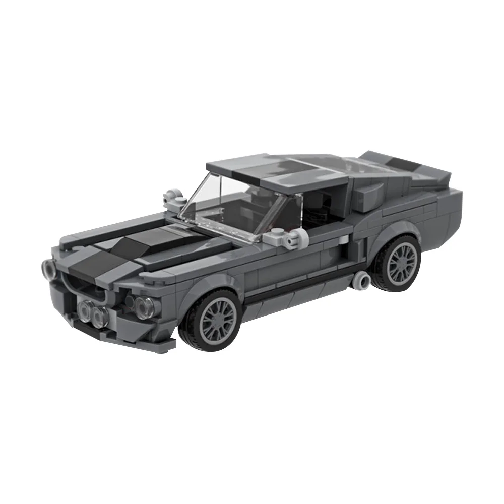 

MOC-57356 Eleanor - Forded Mustang Shelby GT500 Building Blocks Model Forded Supercar Bricks Assembly Toys Kids Birthday Gifts