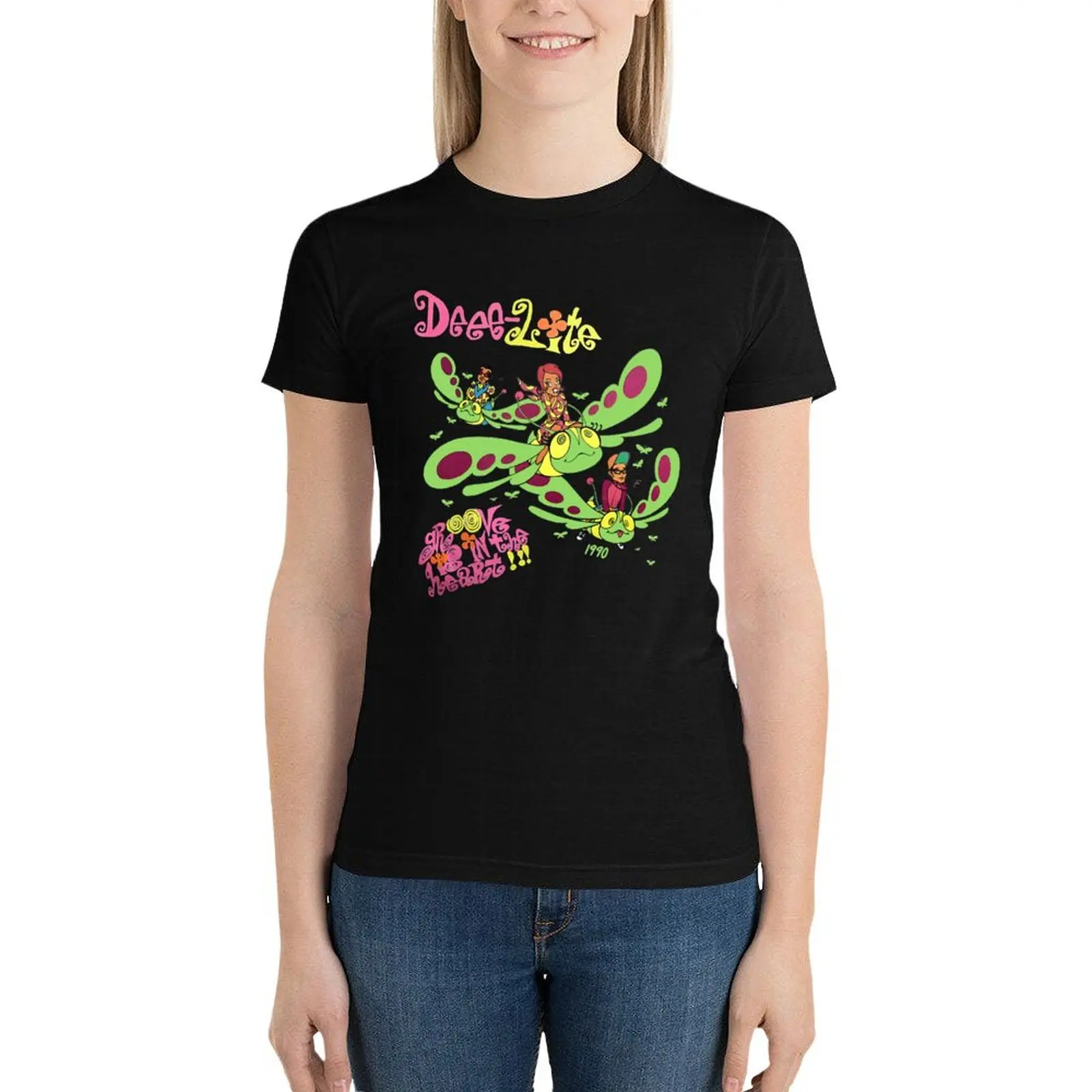 

Deee lite T-Shirt anime clothes cute clothes female tshirts woman