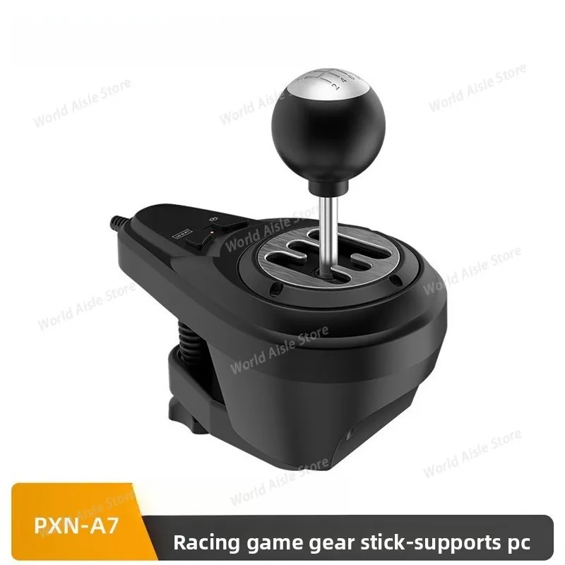 

Для рычага переключения передач PXN-A7, 6 + 1 шестерня, игрового руля, механической коробки передач, переключения передач, аксессуара для передач Z7 Sequence