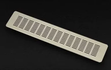 1PC rectangular 40cm aluminum rectangular ventilation fan grille cover, closet, shoe cabinet, floor air conditioning