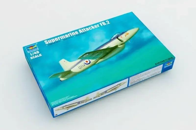 

Trumpeter 1/48 02867 Набор пластиковых моделей Supermarine Attacker FB.2 для сборки