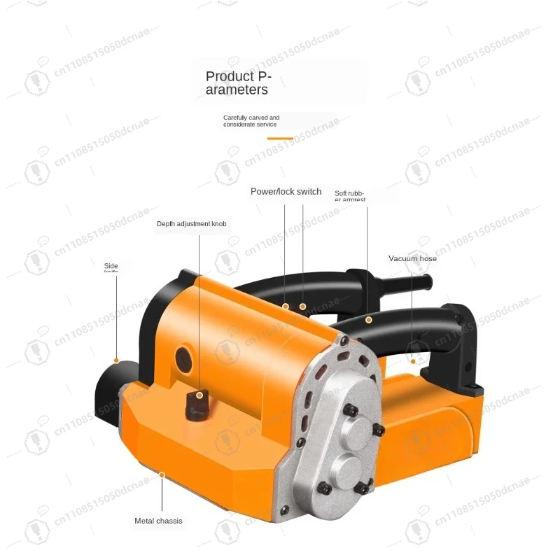 2000W Electric Wall Chaser Groove Cutting Machine Wall Slotting Tool for Concrete Brick Slot Cutter 220V