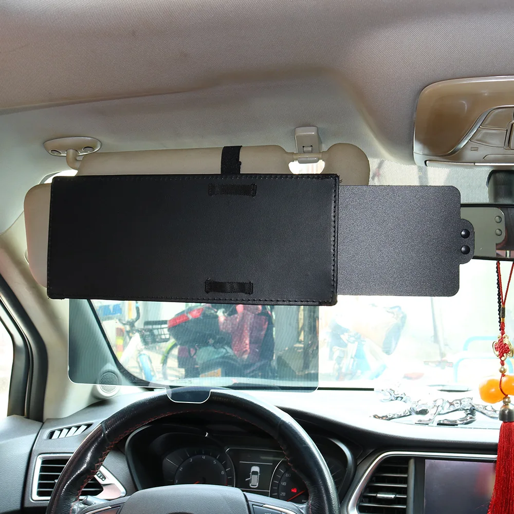 Universal Car Sun Visor Extender Anti-glare UV Retractable Sun Shield Multifunctional Accessories Easily Install Lightweight