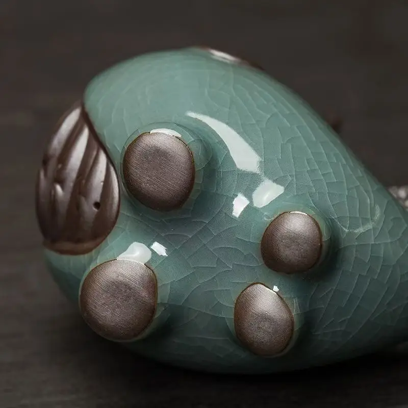 Creative Dragon Decoration Ceramic Lucky Mascot Living Room Wine Cabinet Decoration Office Desktop Zodiac Dragon Decoration