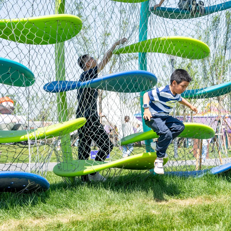 Outdoor touwnet speeltuin en v - Kids Outdoor Adventure Park recensie en prijs