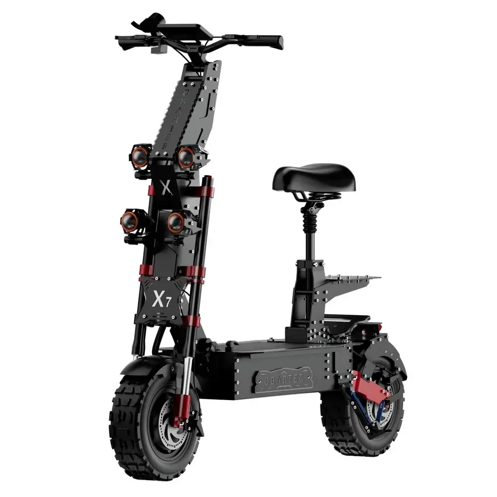 OBARTER X7 8000W Electric Scooter with14inch Fat Tire Dual Motor Removeable Battery 2023 Newest E Scooter