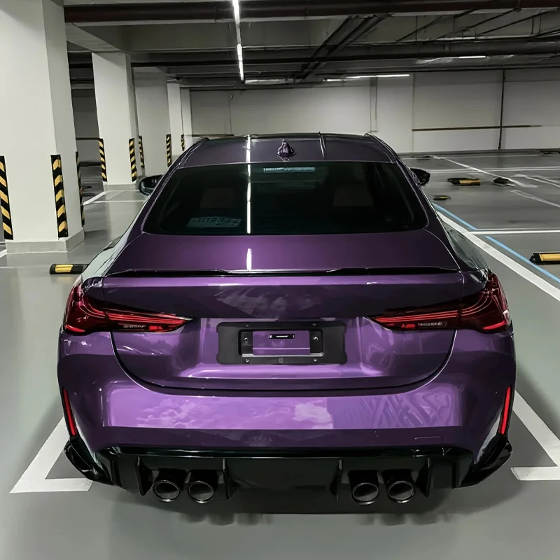 PESAFILM Hot Selling Midnight Purple TPU Vinyl Paint Protection Film Gloss Metallic Body Wrap Cars TPU Self-Healing PPF FILM