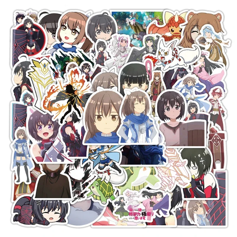 51/30/10PCS Maple Popular Anime Peripherals Notebook Stickers Mobile Tablet Skateboard Luggage Decoration Waterproof Stickers