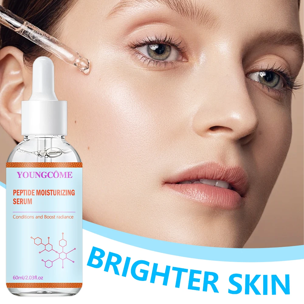 Collagen Peptide Moisturizing Serum, Plump & Firms Sagging Skin, Boost radiance Face Care, Make Wrinkles Less Noticeable Skin