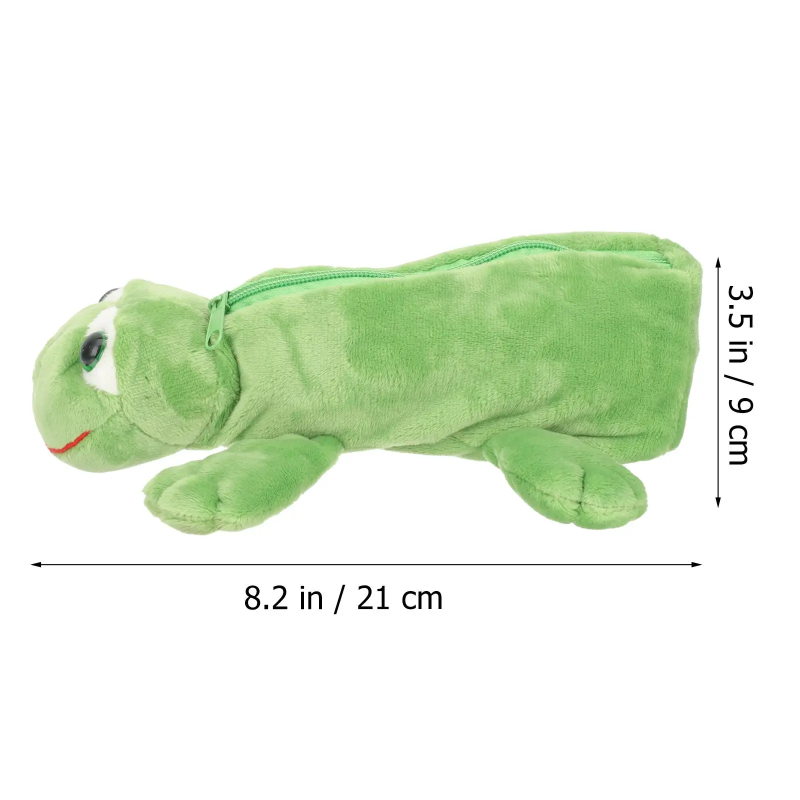 1pc Creative Pencil Bag peluche a forma di animale contenitore per penne borsa per matite di grande capacità portapenne portapenne materiale scolastico