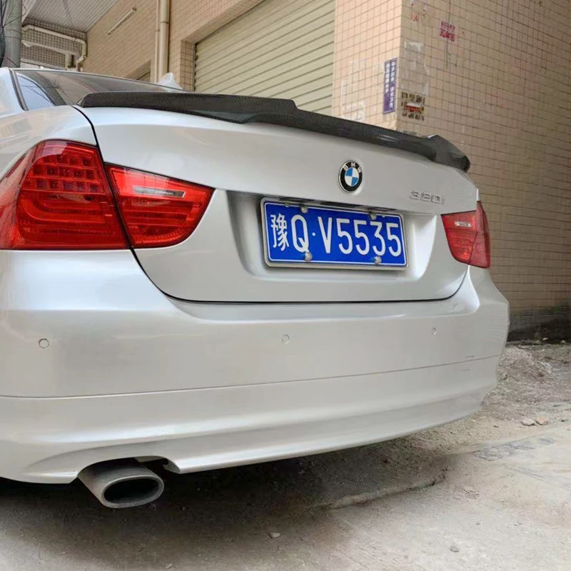 

Спойлер для BMW E90 E90 и E92 M3, задний спойлер из углеродного волокна 318i 320i 325i 330i 2005-2011 E90, заднее крыло седана