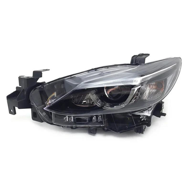 DECHO with LED For Mazda 6 Atenza III GJ 2015 2016 2017 2018 Headlight Front bumper headlight headlamp Assembly head light lamp