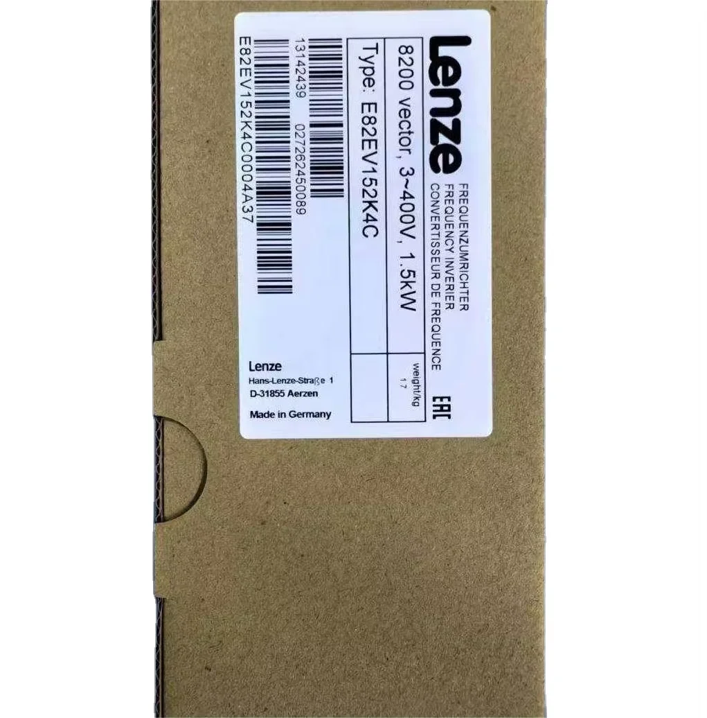 【2026】Genuine Lenze E82EV152K4C New Inverter Driver PLC Logic Control Frequency Converter Module for AC Motor