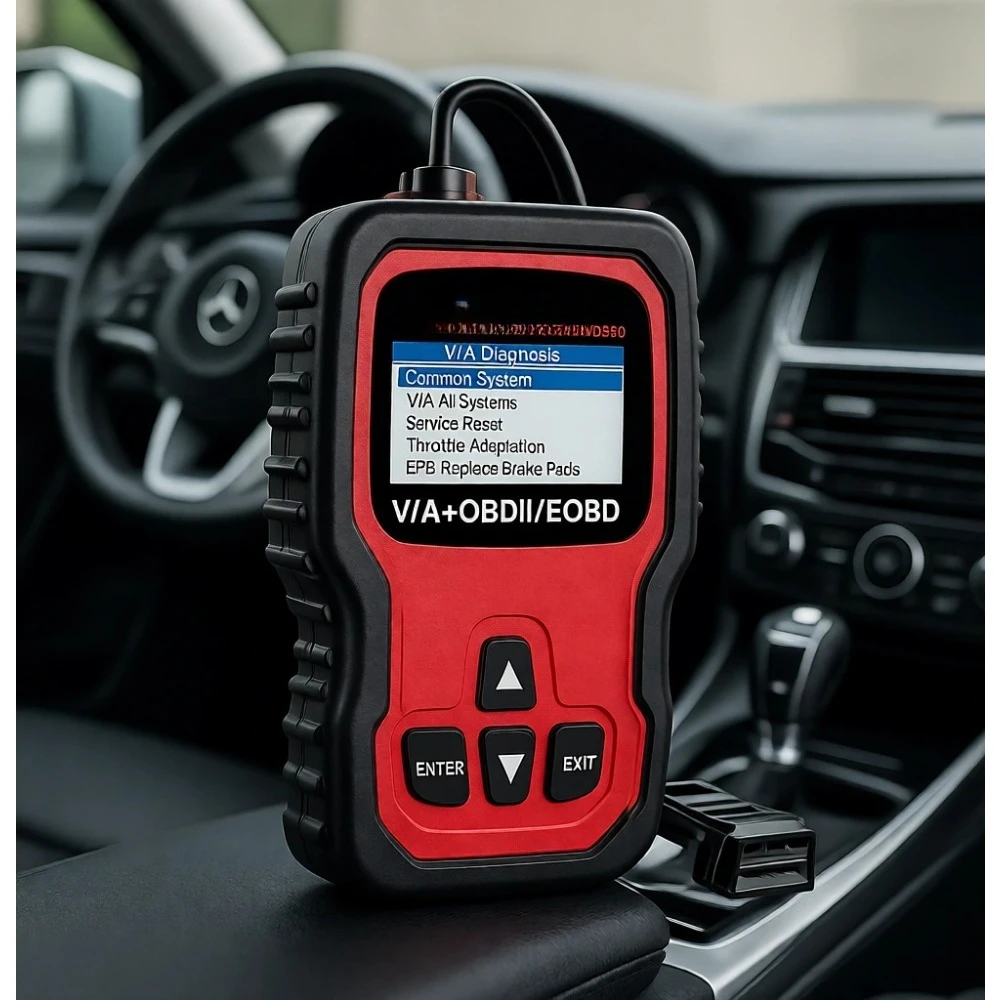 

OBD2 Scanner for VW Audi Skoda Seat Check Engine EPB ABS SRS Code Reader Oil Throttle Adaption Brake Reset