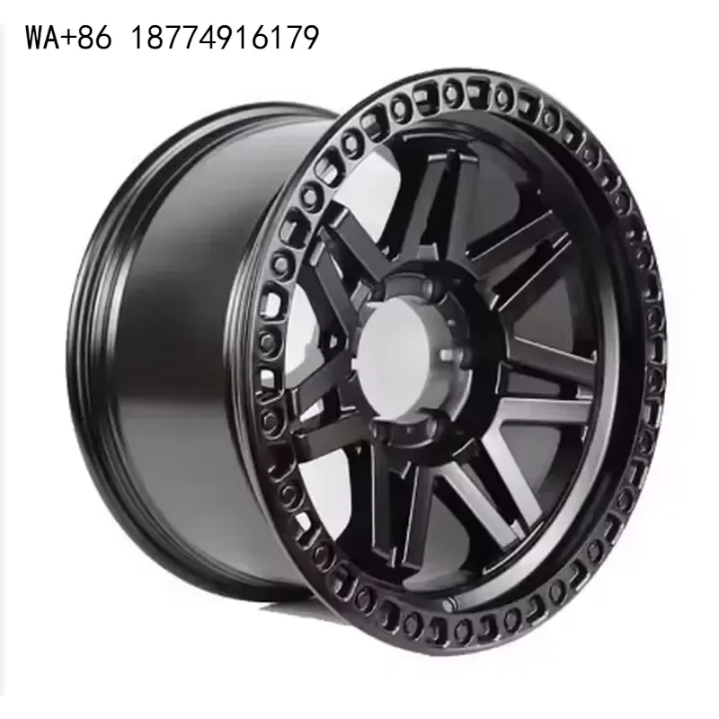 wmwmnu Passenger Car Wheel 17 Inch Width 9.0J Off-Road 4X4 Alloy Wheel Rims Deep Concave Wheels Forged