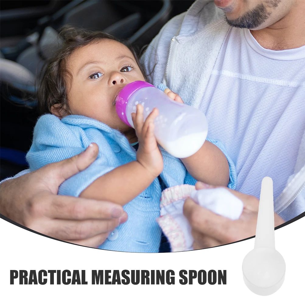 

50 Pcs Milk Formula Scoop Measuring Spoons Plastic Coffee Scoops Tea