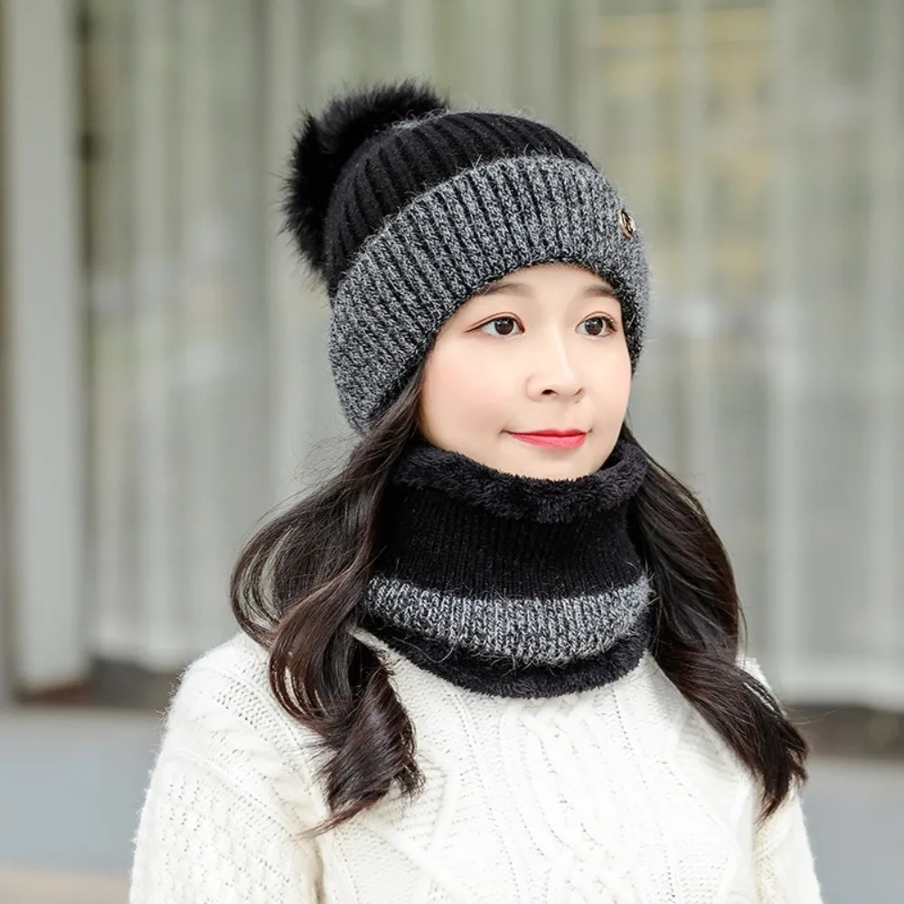 conjunto-de-gorro-y-bufanda-elasticos-versatiles-gorro-de-invierno-con-contraste-de-color-bufanda-compacta-suave-que-combina-con-todo-otono