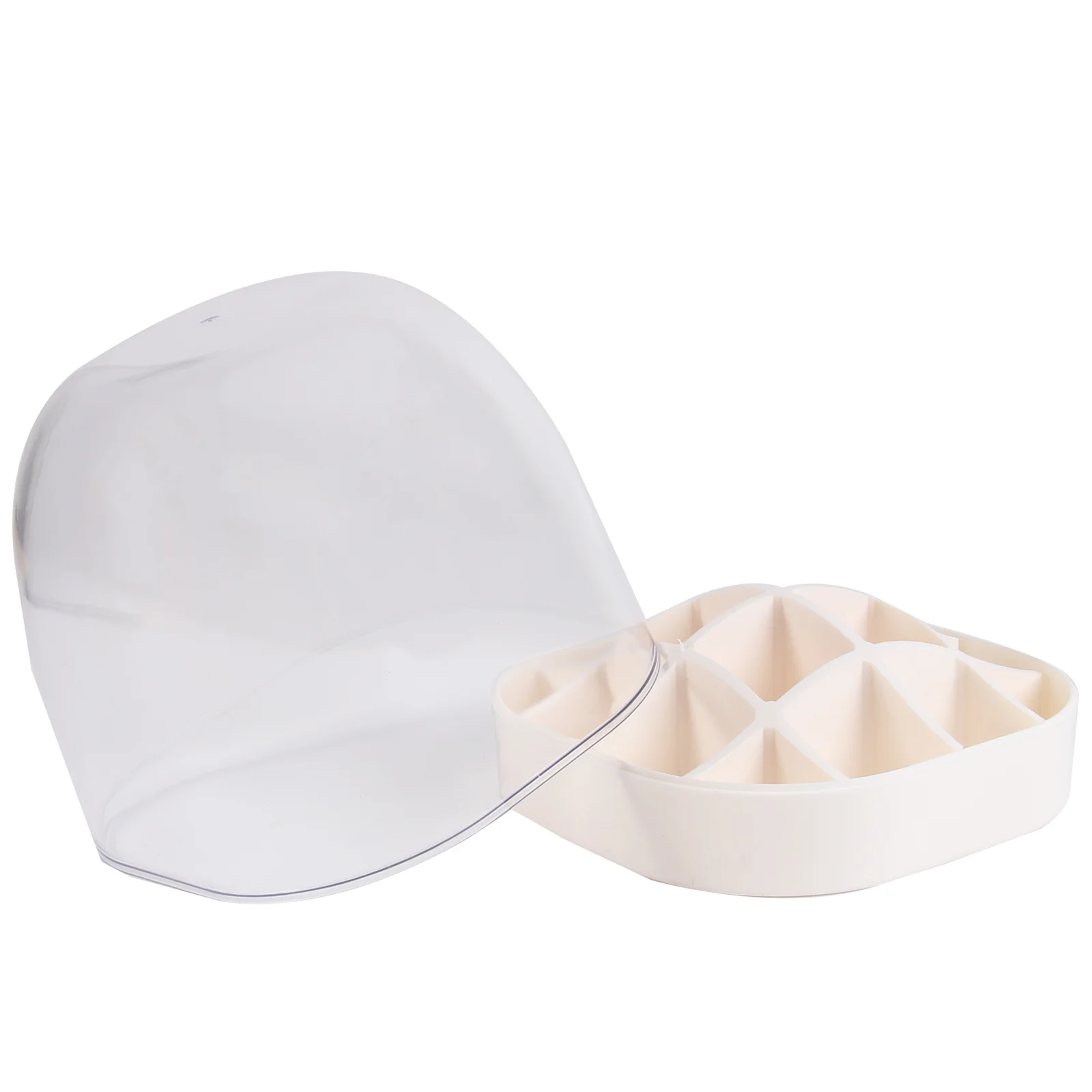 

1Pcs Transparent Lipstick Box 16-Grid Cosmetics Storage Organizer Makeup Holder Dustproof Moisture Protection Makeup Case