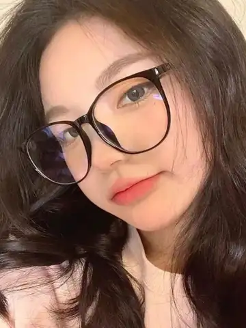 Anti Radiation Glasses Spectacles Frame Plastic Korean Oval Frame Fashion Eyewear