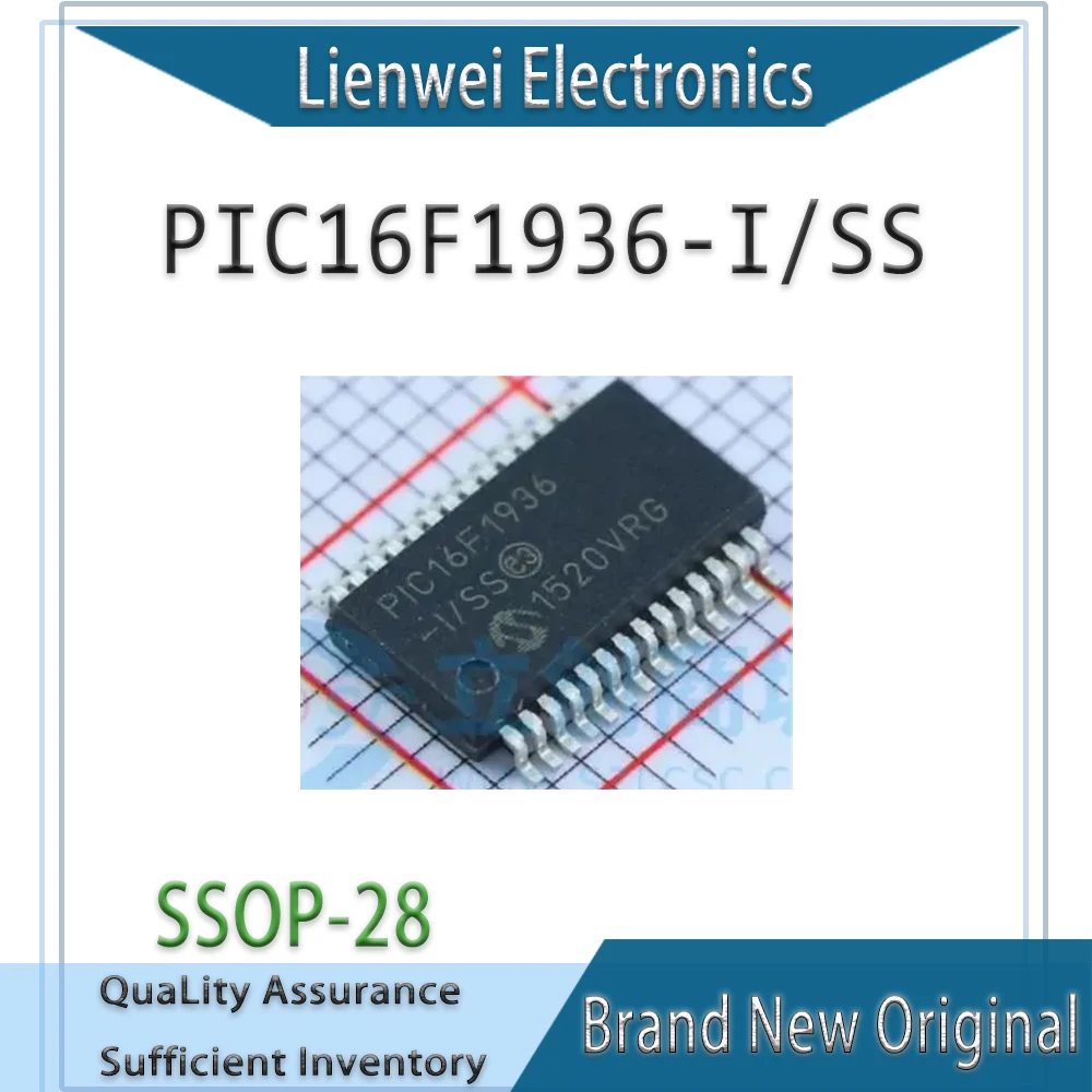 100% New Original PIC16F1936 PIC16F1936-I/SS IC MCU Chipset SSOP-28
