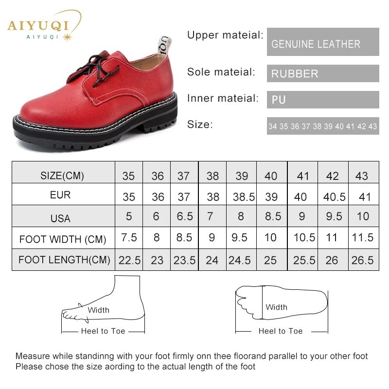 AIYUQI Oxford Shoes Women Genuine Leather 2024 New Spring British Style White Brogue Shoes Women Lace Up Round Shoes Ladies