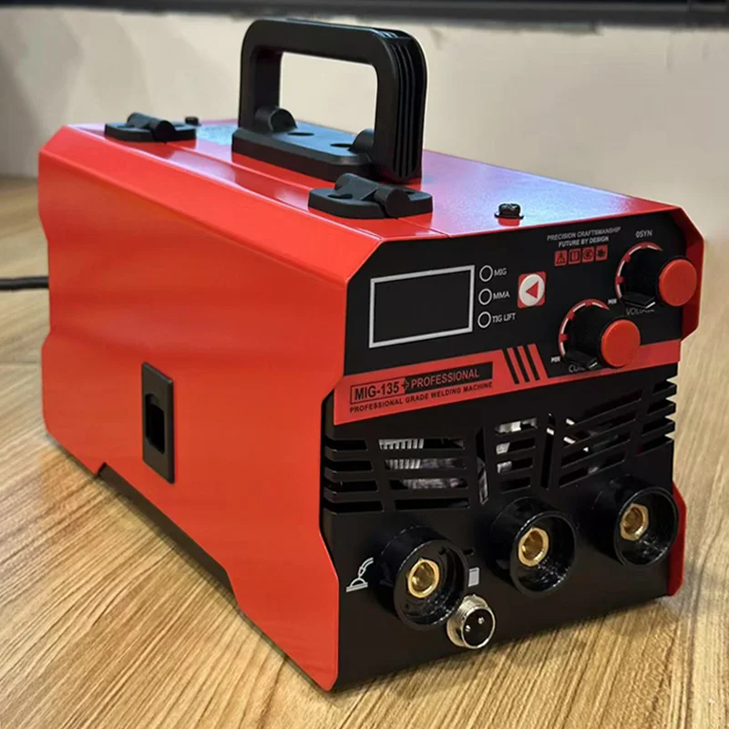 MIG-350 220V Portable Welding Machine 3-in-1 Mma Lift Tig Igbt Inverter Gasless Mig Welder 0.8mm Solid Wire Diameter 380V New