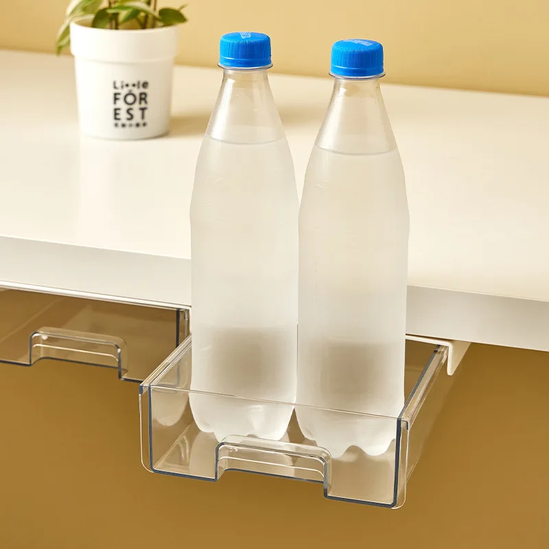 منظم درج تحت المكتب، منظم قرطاسية، صندوق درج، أدراج تخزين، ملحقات مكتب المطبخ للمكياج