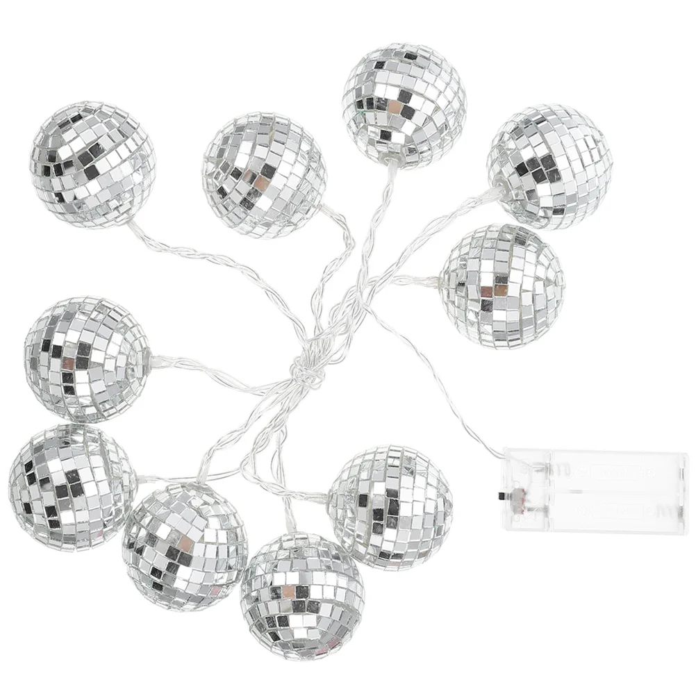 

10 LED Fairy Lights Party Decors House Decorations for Home Disco Ball Reflective