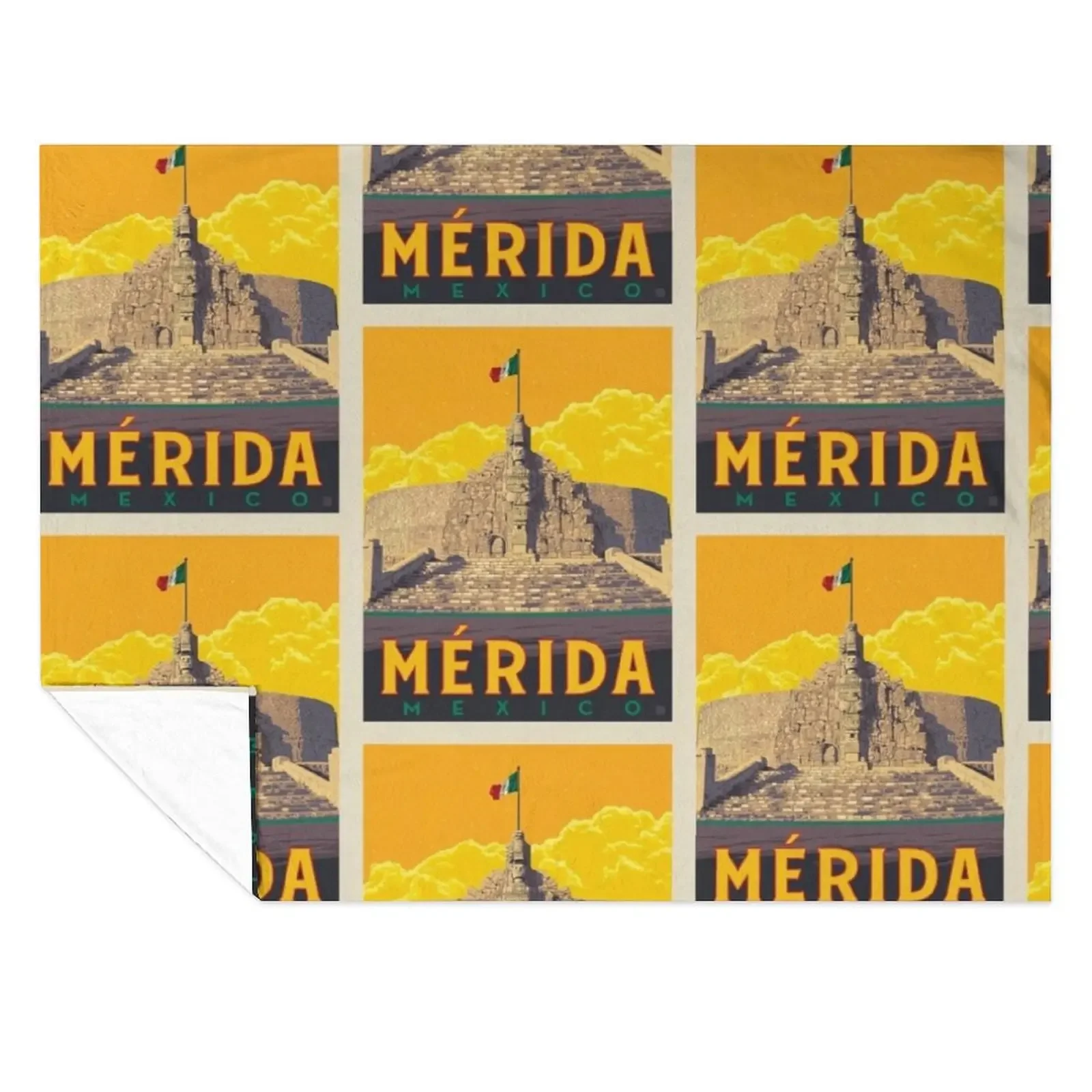 

Mérida Mexico Throw Blanket Blankets For Bed blankets ands halloween bed plaid Blankets