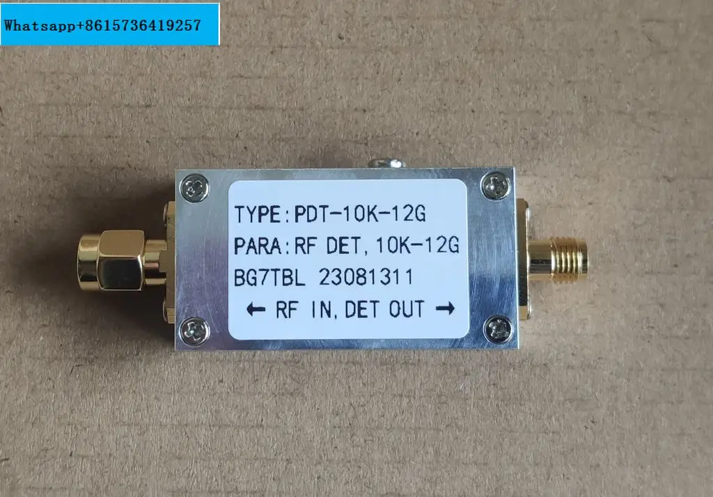 

10K-12G detector, power probe, testing, high-frequency, microwave, diode detection