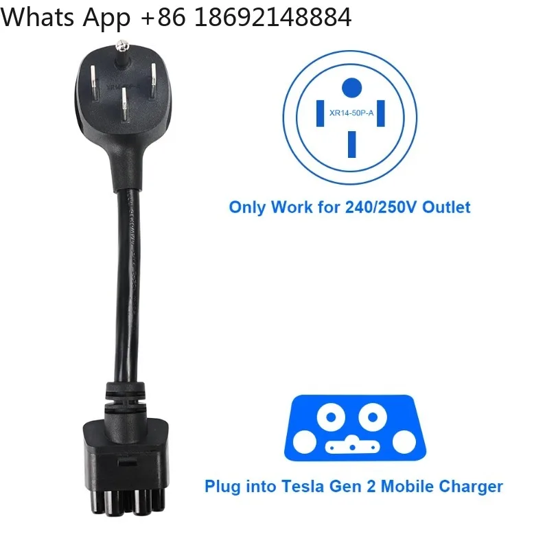 14-50 Charging plug Power cord 32A plug American standard and European standard