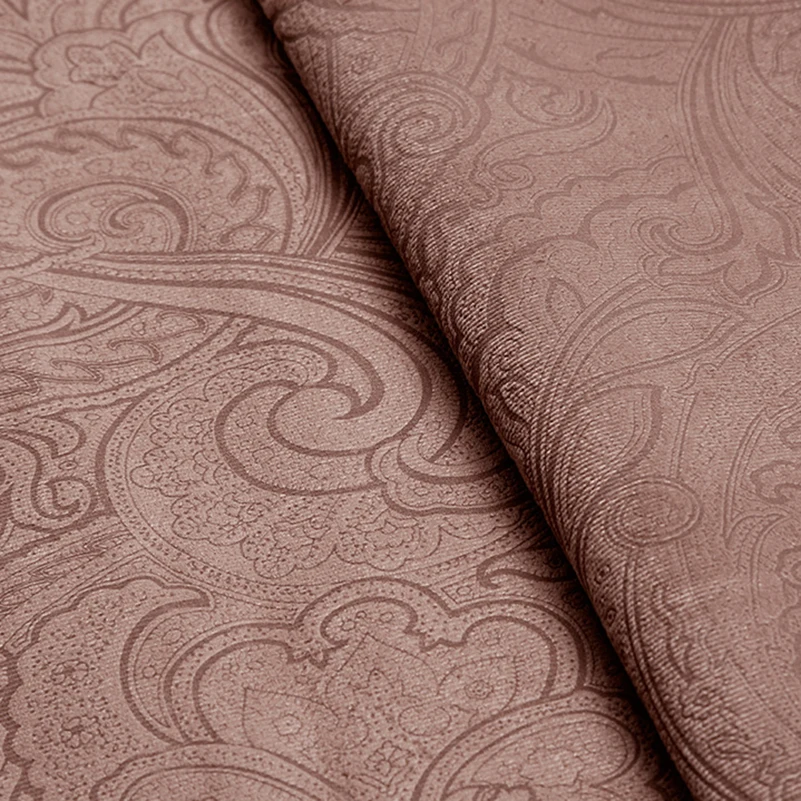 Sofa Fabric Thickened 3D Embossed Sofa Cover Fabric European-style Large Flower Per Meters