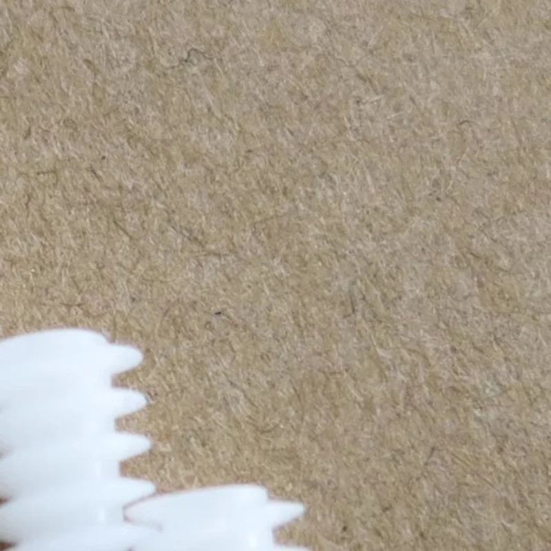 Hot Sale 10pcs/lot White Right Hand Plastic 6*10 (2A) Worm Turbine 0.5 Module Reduction Gears DIY Model Parts