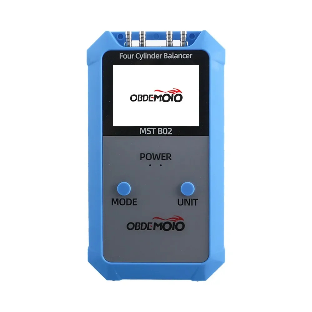 OBDEMOTO B02 4 Cylinder Balancer Vacuum Instrument Negative Pressure Consist Adjust Meter Gauge Diagnostic Tool for Motorcycle