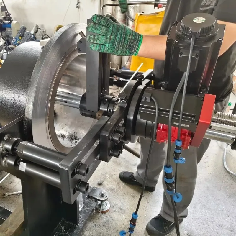 

FL60 Machine Used Alloy Steel CNC Control 60mm Diameter 120-300mm Range Flange Facing Tool for Excavator Maintenance
