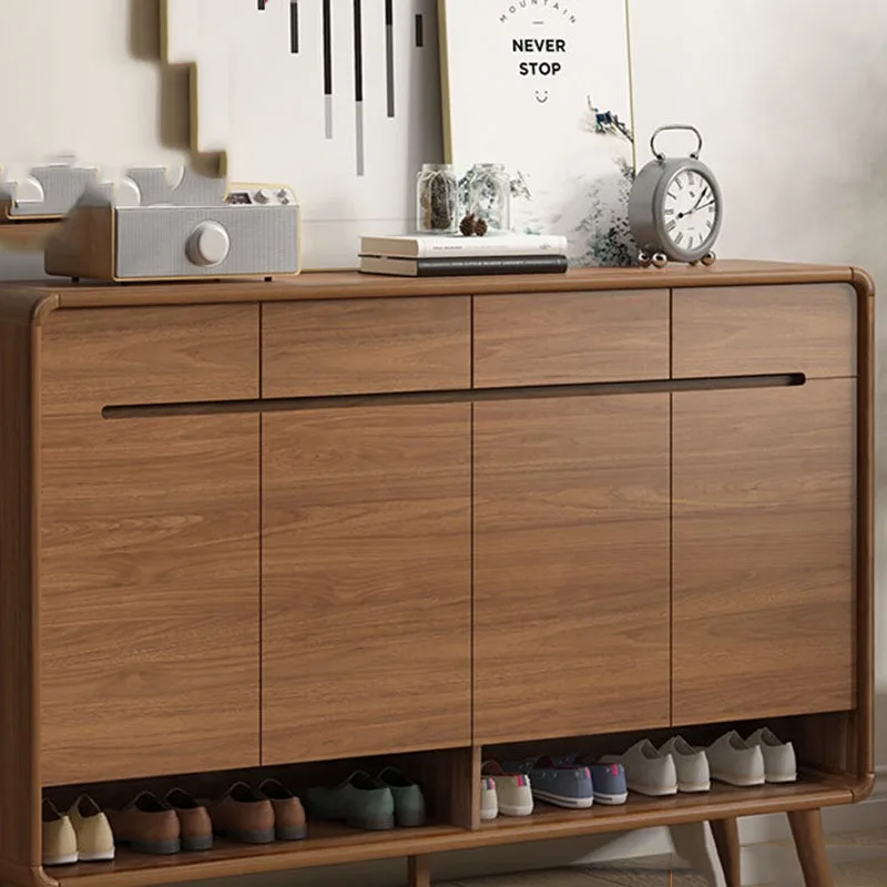 Minimalist Reception Shoe Cabinet Luxury Funky Modern Aesthetic Shoe Shelf Designer Sapateira Lazy Zapatero Lounge Furniture