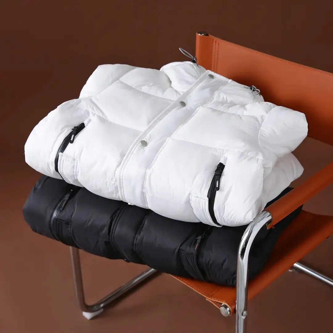 piumino Jaet con cappuccio di media lunghezza Thi caldo piumino d'oca resistente al freddo Cappotto invernale Capispalla da uomo Outdoor Sle impermeabile