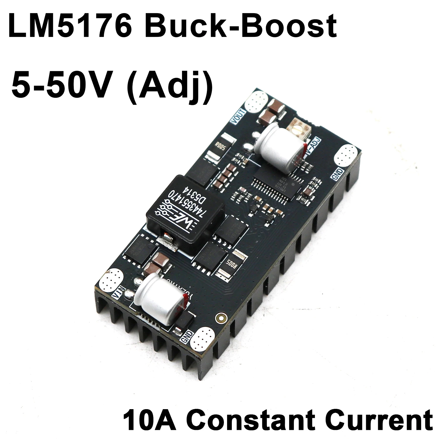 LM5176 DC to DC Buck-Boost Converter Power 5V-50V 10A 12V 15V 19V 24V 28V 36V 48V Voltage Regulator FOR Solar Battery Charging