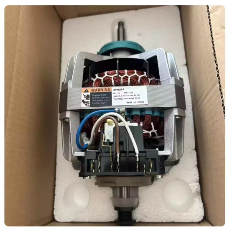 

Motor Motor 279827-B Blue Neck 220V Dryer Motor 279827-C Blue Neck