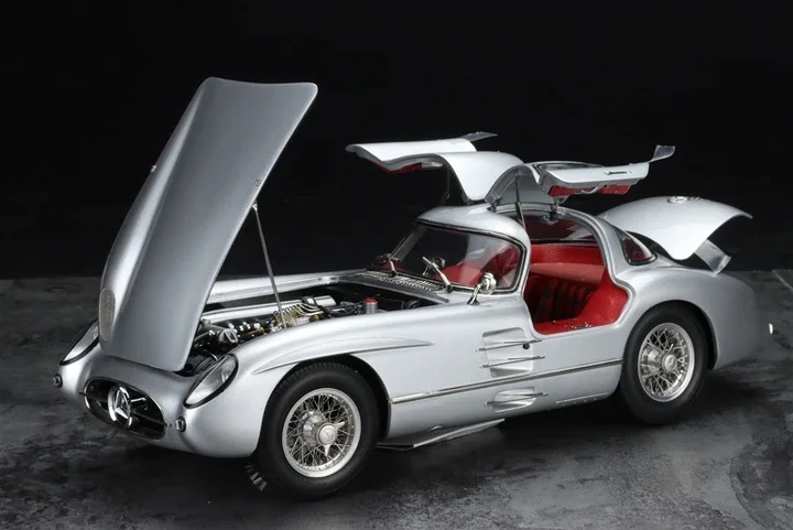 

CMC 1:18 300SLR Uhlenhaut винтажный автомобиль моделирование ограниченная серия все открытые сплавы металла статическая модель автомобиля игрушка в подарок